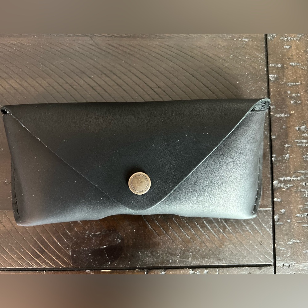 Portland Leather Goods Sunglasses Case Black